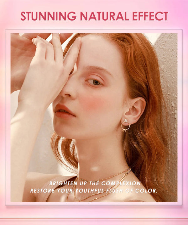 Wholesale FOCALLURE Liquid Blusher 4 Colour Natual Makeup Face Blush Long-lasting Make Up Hangover Red Wine Blush korean Makeup NoirKiss