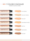 Wholesale FOCALLURE 7 Colors Face Concealer Waterproof Full Coverage Moisturizing Smooth Liquid Foundation Makeup Cosmetics NoirKiss