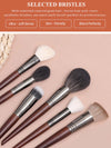 OVW Makeup Brushes Set Beauty Puff Sponge Egg Powder Kabuki Blush Concealer Eye Shadow Makeup Brush Kit NoirKiss