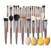 OVW Makeup Brushes Set Beauty Puff Sponge Egg Powder Kabuki Blush Concealer Eye Shadow Makeup Brush Kit NoirKiss