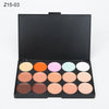15 Colors Face Concealer Camouflage Cream Contour Palette Maquillaje Profesional Foundation Paleta Concealer NoirKiss