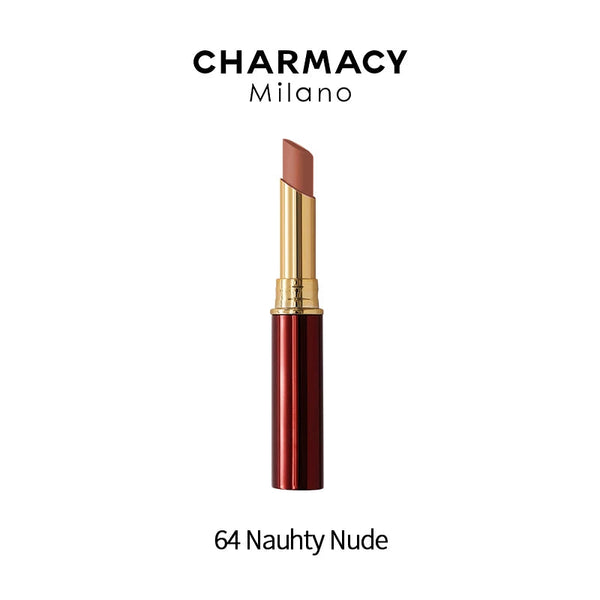 CHARMACY New Colors Waterproof Velvet Lipstick Easy To Wear Water-resistant Lip Stick Long-Lasting Matte Lip Makeup Cosmetic NoirKiss