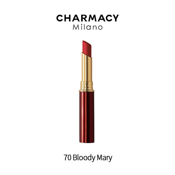 CHARMACY New Colors Waterproof Velvet Lipstick Easy To Wear Water-resistant Lip Stick Long-Lasting Matte Lip Makeup Cosmetic NoirKiss