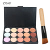 15 Colors Face Concealer Camouflage Cream Contour Palette Maquillaje Profesional Foundation Paleta Concealer NoirKiss