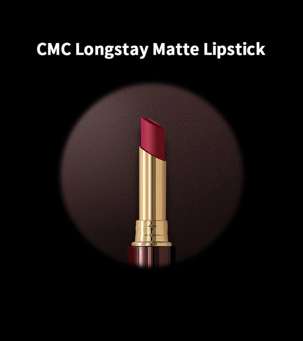 CHARMACY New Colors Waterproof Velvet Lipstick Easy To Wear Water-resistant Lip Stick Long-Lasting Matte Lip Makeup Cosmetic NoirKiss
