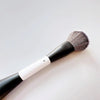 F4 Dual-Ended Foundation Face Brush Double-ended Powder Blush Contour and Eyeshadow Concealer Makeup Brushes NoirKiss