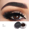 Focallure Eyebrow Gel Waterproof Liquid Eyebrow Cream Eye Cosmetics Long Lasting Eye Brow Makeup Set Plus Brush NoirKiss