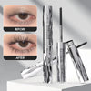 New Small Steel Tube Mascara Natural Black Non Smudging Eyelash Primer 3D Silk Fiber Curled Eyelash Extension Cosmetics NoirKiss