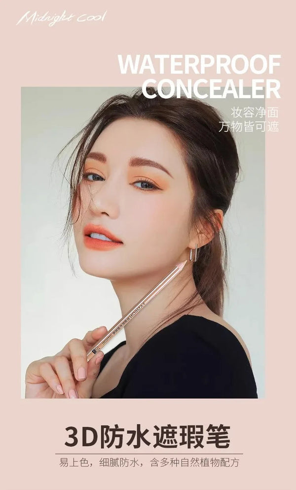 Concealer Pen Cover Eyebrows Dark Circles Female Waterproof Spots Modified Skin Tone Tattoo Design Eyebrow Pencil Eyebrow tools NoirKiss