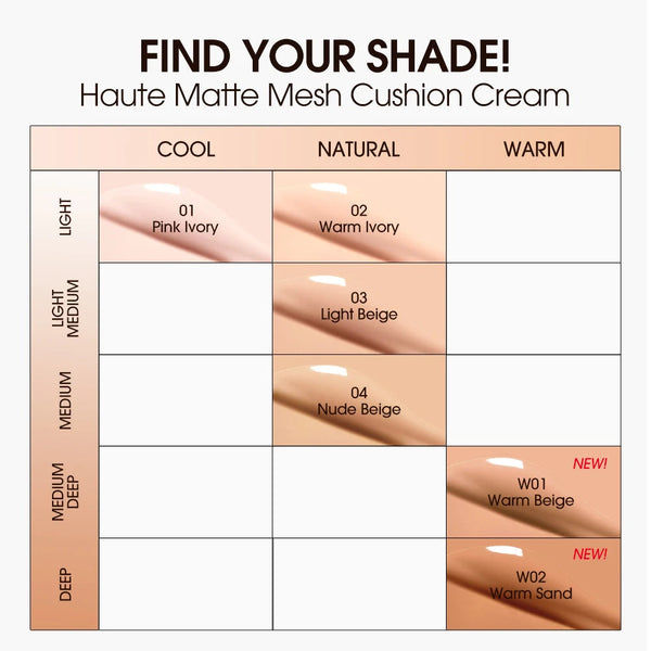 O.TWO.O Air Cushion BB Cream Matte Finish Waterproof Non-stick Long-lasting Oil-control Cushion Compact With Puff Face Makeup NoirKiss