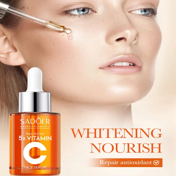 Vitamin C Hydrating Serum 5 Functions Facial Moisturizing Repair Essence Facial Shrink Pores Brightning Korean SkinCare Products NoirKiss