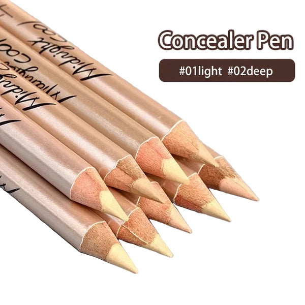 Concealer Pen Cover Eyebrows Dark Circles Female Waterproof Spots Modified Skin Tone Tattoo Design Eyebrow Pencil Eyebrow tools NoirKiss