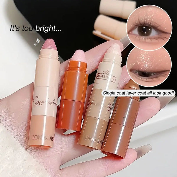 New 5 in 1 Eyeshadow Pencil Waterproof Highly Pigmented Eyeshadow Crayon Long Lasting Moisturizing Eyeshadow Stick Women NoirKiss