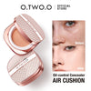 O.TWO.O Air Cushion BB Cream Matte Finish Waterproof Non-stick Long-lasting Oil-control Cushion Compact With Puff Face Makeup NoirKiss