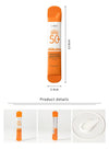 10pcs LAIKOU SPF 50 Sunscreen Long Lasting UV Protector Sunblock Moisturizing Skin Protective Cream NoirKiss