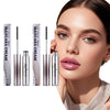 Zephoco Lengthening Eyelash Mascara Vitamin E Eyelash Extensions Waterproof and Sweat Proof Makeup Volume Eyelash Mascara 3.2g NoirKiss