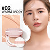 O.TWO.O Air Cushion BB Cream Matte Finish Waterproof Non-stick Long-lasting Oil-control Cushion Compact With Puff Face Makeup NoirKiss