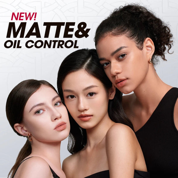 O.TWO.O Air Cushion BB Cream Matte Finish Waterproof Non-stick Long-lasting Oil-control Cushion Compact With Puff Face Makeup NoirKiss