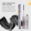 Zephoco Lengthening Eyelash Mascara Vitamin E Eyelash Extensions Waterproof and Sweat Proof Makeup Volume Eyelash Mascara 3.2g NoirKiss