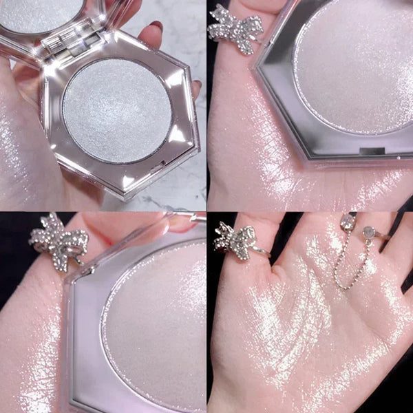 Diamond High Gloss Powder Matte Contour Palette Natural Pearlescent Brightening Shimming Glitter For Face Body Makeup Cosmetics NoirKiss