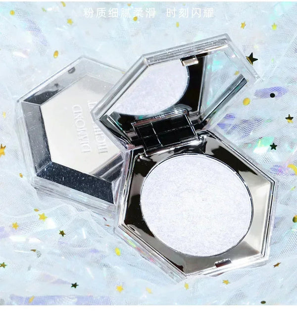 Diamond High Gloss Powder Matte Contour Palette Natural Pearlescent Brightening Shimming Glitter For Face Body Makeup Cosmetics NoirKiss
