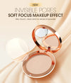 O.TWO.O Face Setting Powder Super Fine Powder Texture Oil-Control 3 Colors Matte Smooth Finish Concealer Makeup Pressed Powder NoirKiss