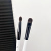 F4 Dual-Ended Foundation Face Brush Double-ended Powder Blush Contour and Eyeshadow Concealer Makeup Brushes NoirKiss
