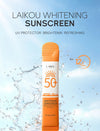 10pcs LAIKOU SPF 50 Sunscreen Long Lasting UV Protector Sunblock Moisturizing Skin Protective Cream NoirKiss