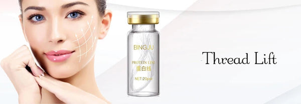 Face Filler Absorbable Collagen Protein Thread Face Lift Plump Silk Fibroin Line Carving Anti Aging Essence NoirKiss