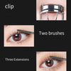 New Small Steel Tube Mascara Natural Black Non Smudging Eyelash Primer 3D Silk Fiber Curled Eyelash Extension Cosmetics NoirKiss