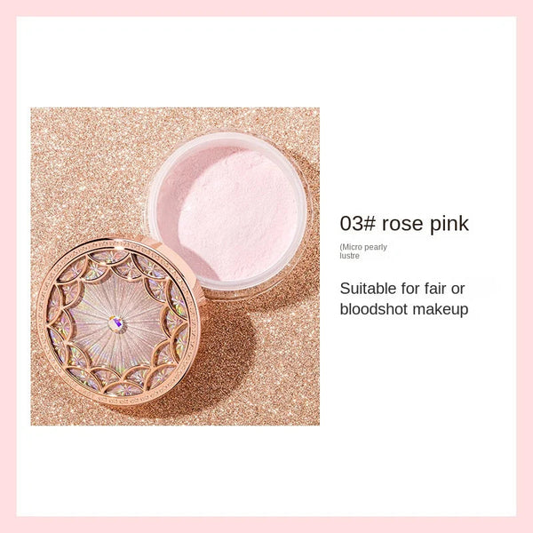 2023 Loose Setting Powder Mineral Shrink Pores Waterproof Matte Finish Makeup Oil-control Professional Women's Cosmetics NoirKiss