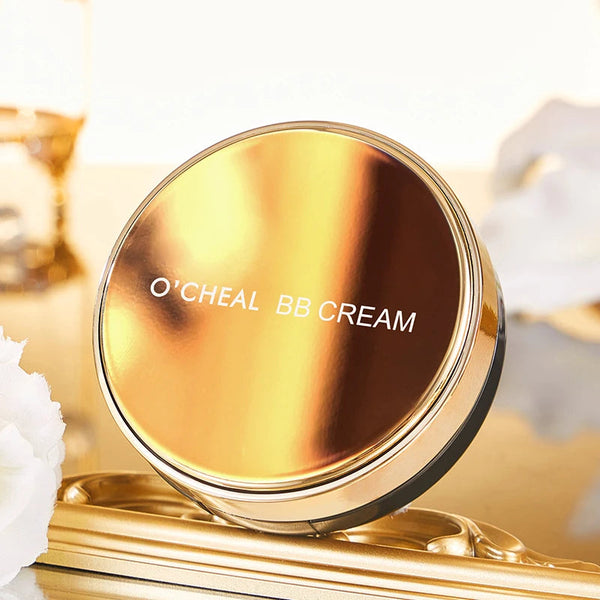 Ocheal BB Cream Air Cushion Whitening Fuller Coverage Waterproof Long-lasting Concealer Cushion Compact With Puff Face Makeup NoirKiss