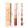New 5 in 1 Eyeshadow Pencil Waterproof Highly Pigmented Eyeshadow Crayon Long Lasting Moisturizing Eyeshadow Stick Women NoirKiss
