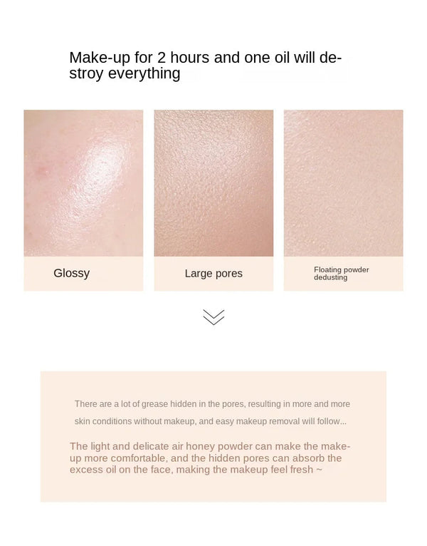 2023 Loose Setting Powder Mineral Shrink Pores Waterproof Matte Finish Makeup Oil-control Professional Women's Cosmetics NoirKiss