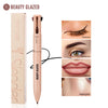 4-in-1 Waterproof Cosmetic Pencil Multi-Function Beauty Glazed Eyeliner Brow Lip Highlighter Pen NoirKiss