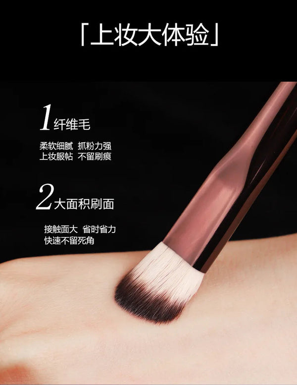 1 piece Angled Concealer Makeup brushes Middle Eyeshadow Make up brush basic Professional Cosmetic tool metal handle NoirKiss