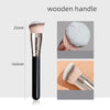 Makeup Brushes Foundation Concealer Angled Seamless Cover Synthetic Dark Circle Liquid Cream Cosmetics Contour Brush Beauty Tool NoirKiss