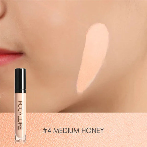 Wholesale FOCALLURE 7 Colors Face Concealer Waterproof Full Coverage Moisturizing Smooth Liquid Foundation Makeup Cosmetics NoirKiss