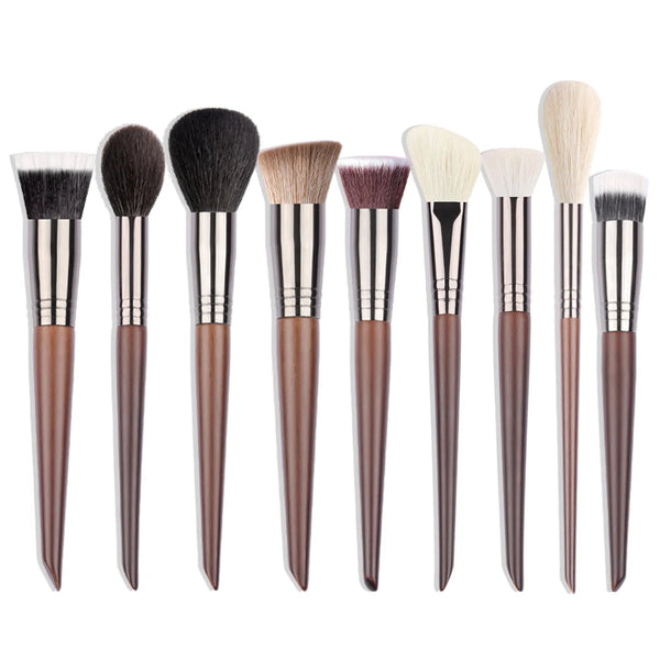 OVW Makeup Brushes Set Beauty Puff Sponge Egg Powder Kabuki Blush Concealer Eye Shadow Makeup Brush Kit NoirKiss
